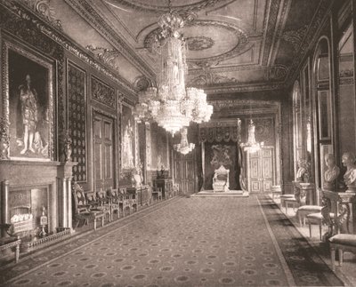 La Salle du Trône, Château de Windsor, Berkshire, 1894 - Unbekannt
