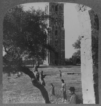 La tour à Ramleh, dite le minaret d