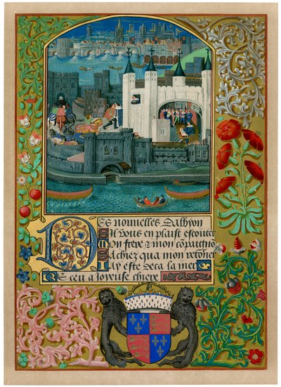 La Tour de Londres avec le pont de Londres, vers 1500, vers 1901 - Unbekannt