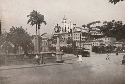 Le Tram passant par la Praça da Glória, 1914 - Unbekannt