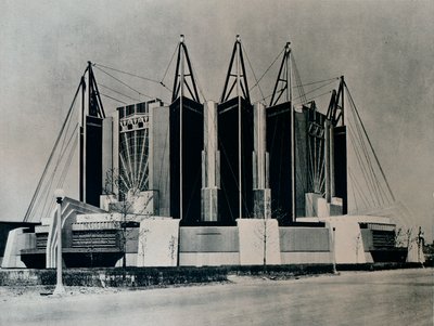 Le bâtiment des voyages et des transports, 1932-1933 - Unbekannt
