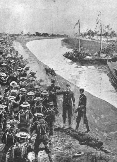 Les troubles en Chine : Les marins en route pour Tientsin - Unbekannt