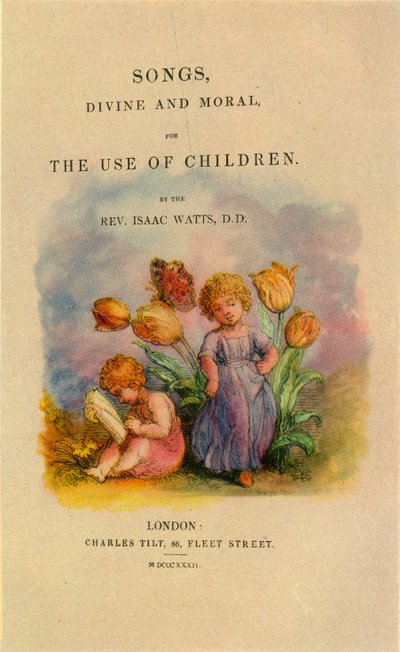 La tulipe et le papillon apparaissent dans des manteaux plus gais que moi, 1832, 1947 - Unbekannt