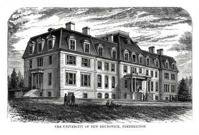 Université du Nouveau-Brunswick, Fredericton, Canada, XIXe siècle - Unbekannt