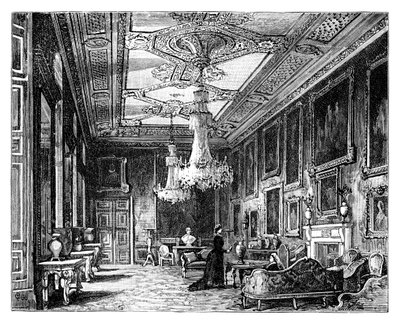 La salle Vandyke, château de Windsor - Unbekannt