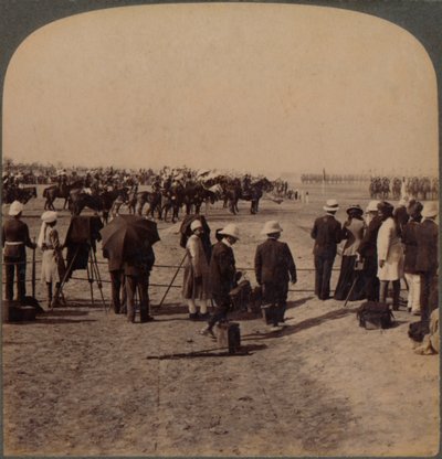 Le vice-roi Lord Curzon et Lord Kitchener à la grande revue du Durbar, Delhi, Inde, 1903 - Unbekannt