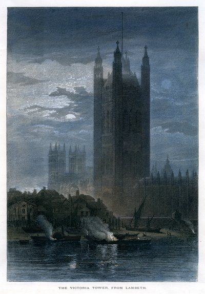 La tour Victoria, depuis Lambeth - Unbekannt