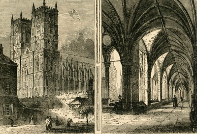 Les tours occidentales et les cloîtres de l