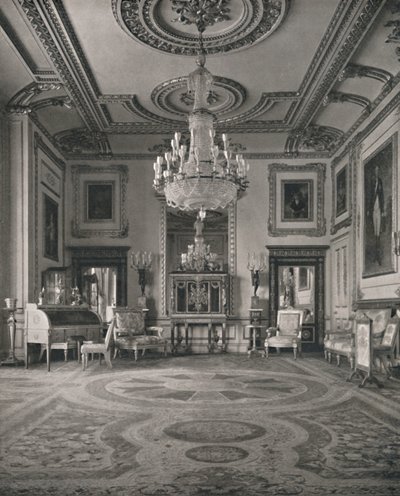 Le salon blanc, château de Windsor, 1927 - Unbekannt
