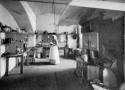 La cuisine de la Maison Blanche, Washington DC, USA, 1908 - Unbekannt
