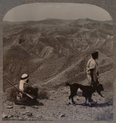 Le désert de Judée et le lieu du bouc émissaire, vers 1900 - Unbekannt
