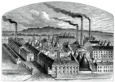 Les manufactures de porcelaine royale de Worcester, vers 1880 - Unbekannt