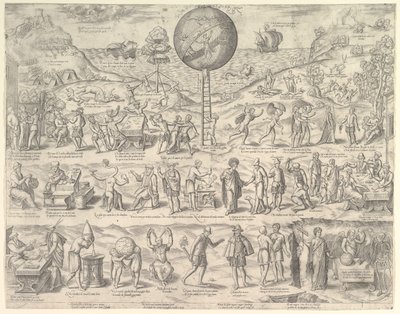 Le Monde, Cage des Fous, 16ème siècle - Unbekannt