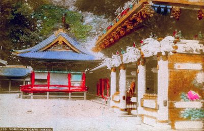La porte Yomeimon du sanctuaire Tosho-gu, Nikko, Japon - Unbekannt