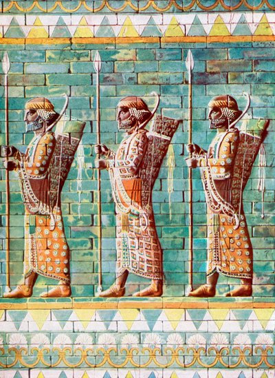 Les archers du roi Darius, Suse, Iran, 1933-1934 - Unbekannt