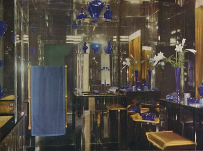 La salle de bain à Gayfere House, Londres, 1936 - Unbekannt