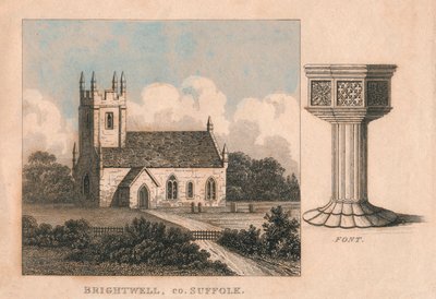 Église Saint-Jean-Baptiste, Brightwell, Suffolk, 19e siècle - Unbekannt