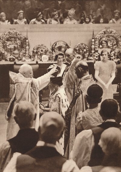 Le couronnement de la reine Elizabeth, épouse du roi George VI, 1937 - Unbekannt