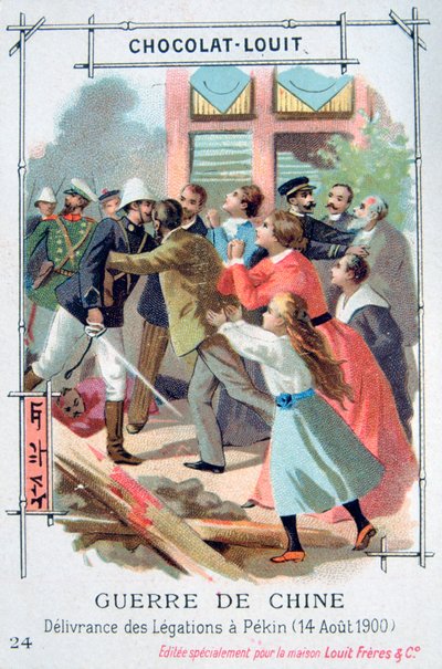 La délivrance du personnel diplomatique à Pékin, Chine, Rébellion des Boxers, 14 août 1900 - Unbekannt