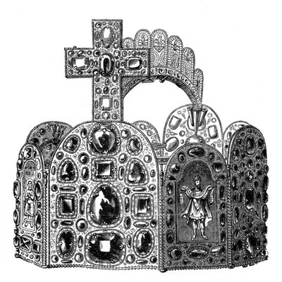 Le diadème de Charlemagne, VIIIe siècle, 1870 - Unbekannt