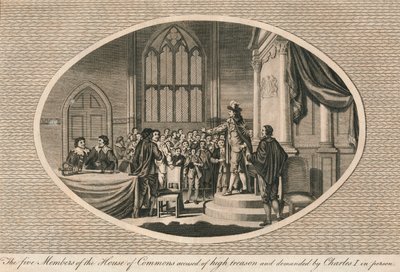 Les cinq membres de la Chambre des communes accusés de haute trahison, 1642 - Unbekannt