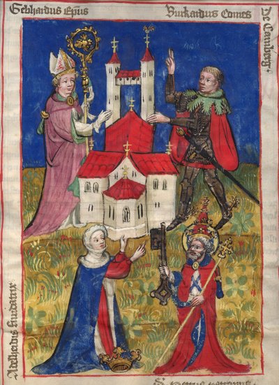 La fondation du couvent des chanoines d