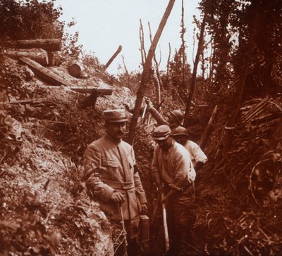 La ligne de front, Soissons, nord de la France, vers 1914-1918 - Unbekannt