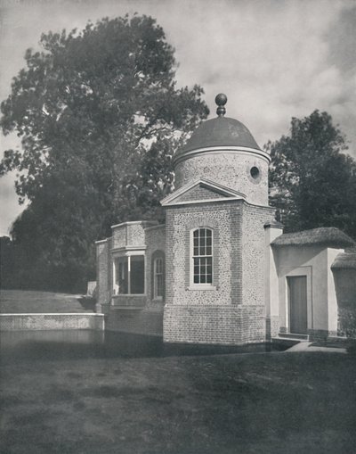 Le belvédère et la piscine de Biddesden House, Wiltshire, 1933 - Unbekannt