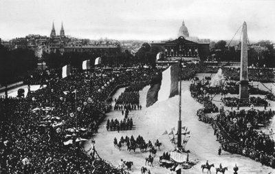 Le grand défilé de la victoire, Paris, France, 14 juillet 1919 - Unbekannt
