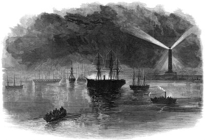 Les illuminations de Port-Saïd lors de l