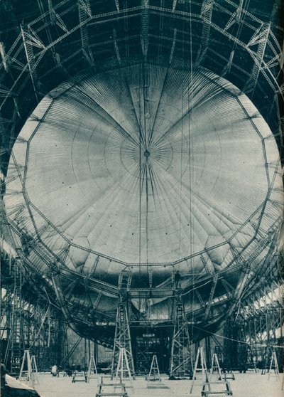 La structure interne du dirigeable R101, c1929 c1937 - Unbekannt