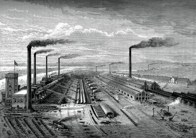 Les usines de fer et d