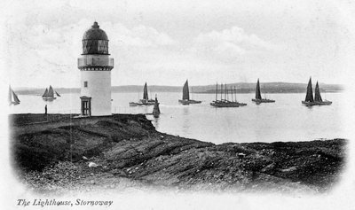 Le phare de Stornoway, île de Lewis, Écosse, 1902 - Unbekannt