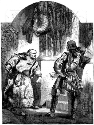 La rencontre entre le cardinal Giulio Alberoni et le colonel Stanhope, 18ème siècle 19ème siècle - Unbekannt