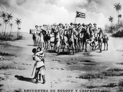 La rencontre de Roloff et Cespedes, 1871 - Unbekannt