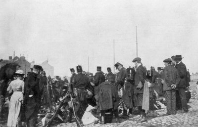La mobilisation pour la défense de Liège, Belgique, 31 juillet 1914 - Unbekannt