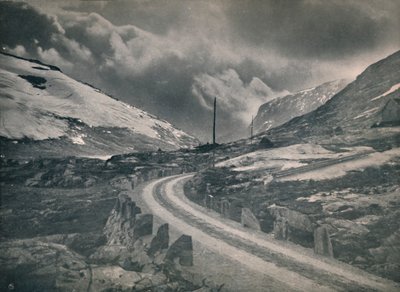 La route de montagne Grotli - Stryn, 1914 - Unbekannt