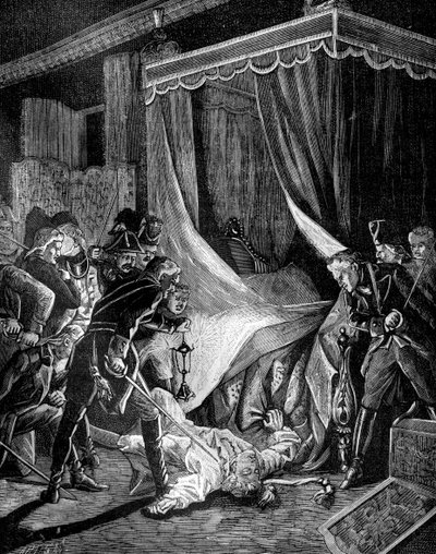 Le meurtre du tsar Paul Ier de Russie, mars 1801, 1882-1884 - Unbekannt