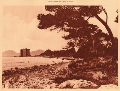 Le vieux monastère, Saint-Honorat, 1930 - Unbekannt