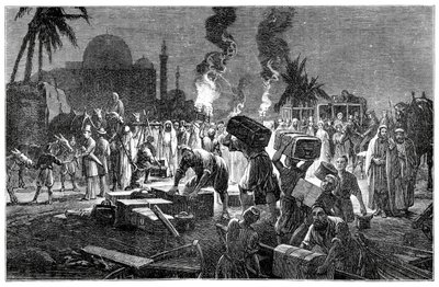 La route terrestre, Boulak, Égypte, 1900 - Unbekannt