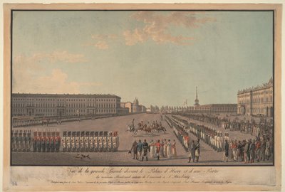 Le défilé devant le Palais d