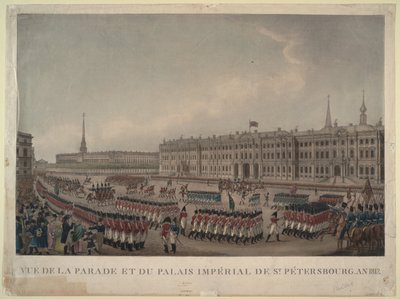 Le défilé devant le Palais d