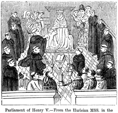 Le parlement du roi Henri V 1387-1422 - Unbekannt