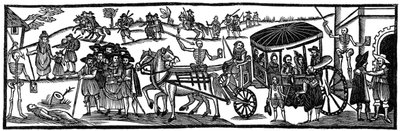 La peste : fuite à la campagne, 1630, 1910 - Unbekannt