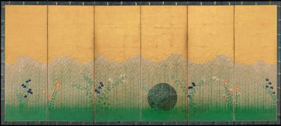 La plaine de Musashi, vers 1760 - Unbekannt