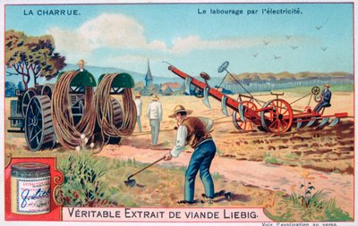 La charrue, labourage à l