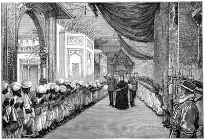 La visite de la reine à l
