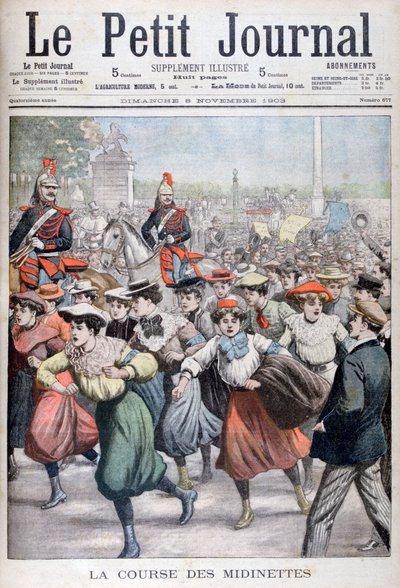 La course de la Midinette, 1903 - Unbekannt