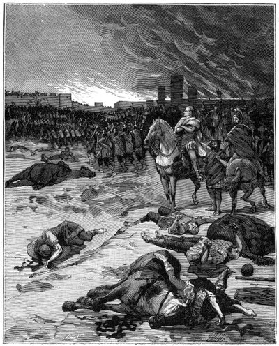 Le sac de Rome par les Vandales, 455 1882-1884 - Unbekannt