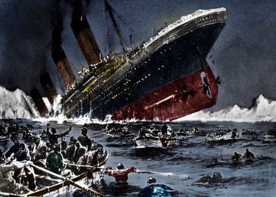 Le naufrage du Titanic, 14 avril 1912 - Unbekannt